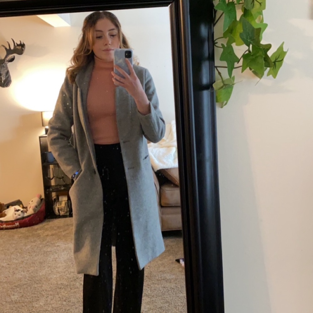 Grey Trench Coat